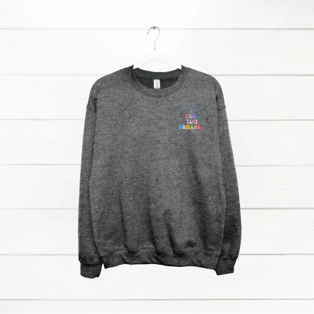 Pediatric Nurse Crewneck Sweatshirt - Made To Order - Picture 2 of 7